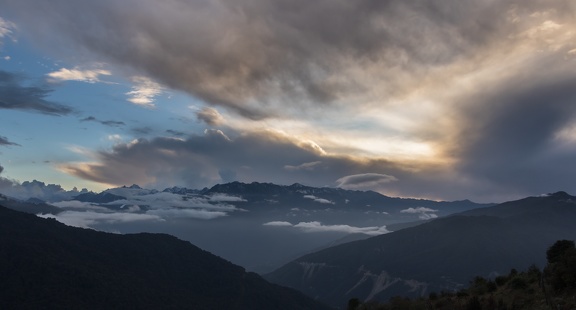 Clouds over the Mountains II